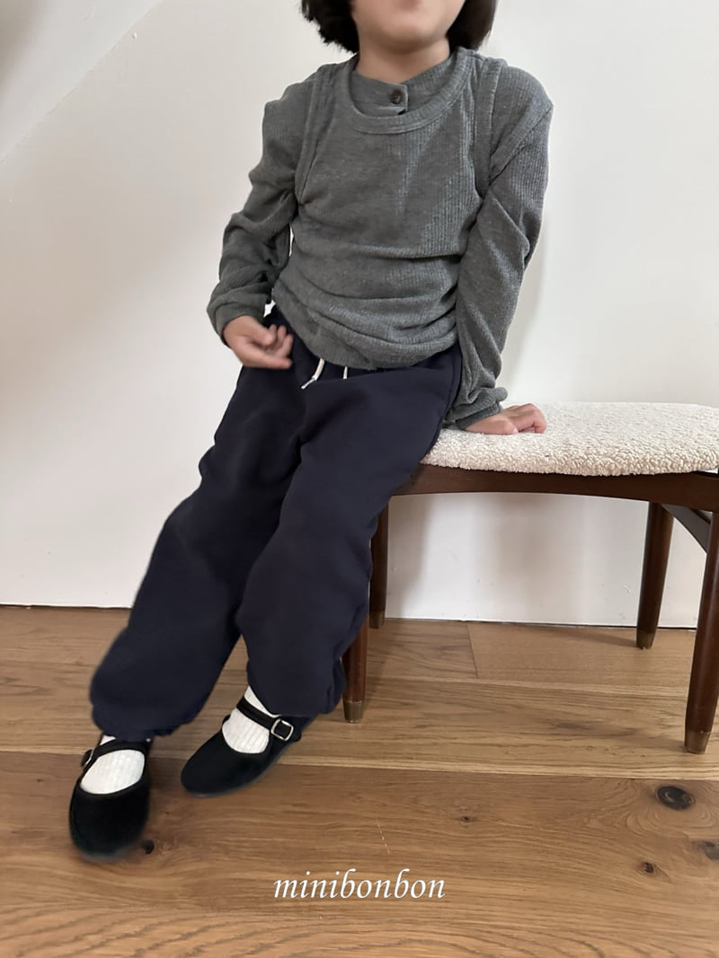 Mini Bongbong - Korean Children Fashion - #magicofchildhood - String Jogger Pants - 10