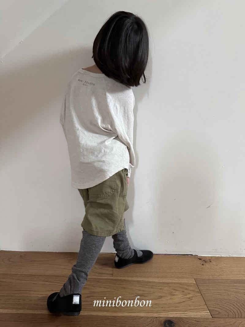 Mini Bongbong - Korean Children Fashion - #magicofchildhood - Lettering Tee - 9
