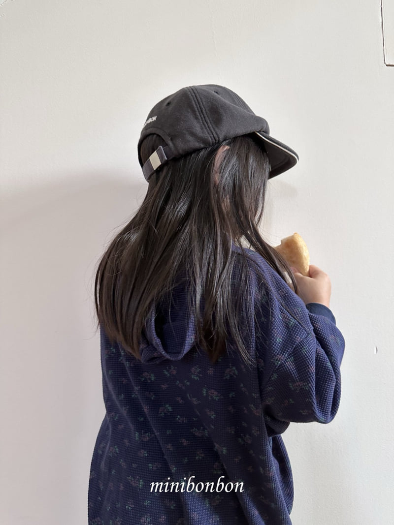 Mini Bongbong - Korean Children Fashion - #magicofchildhood - Flower Waffle Hoodie - 8