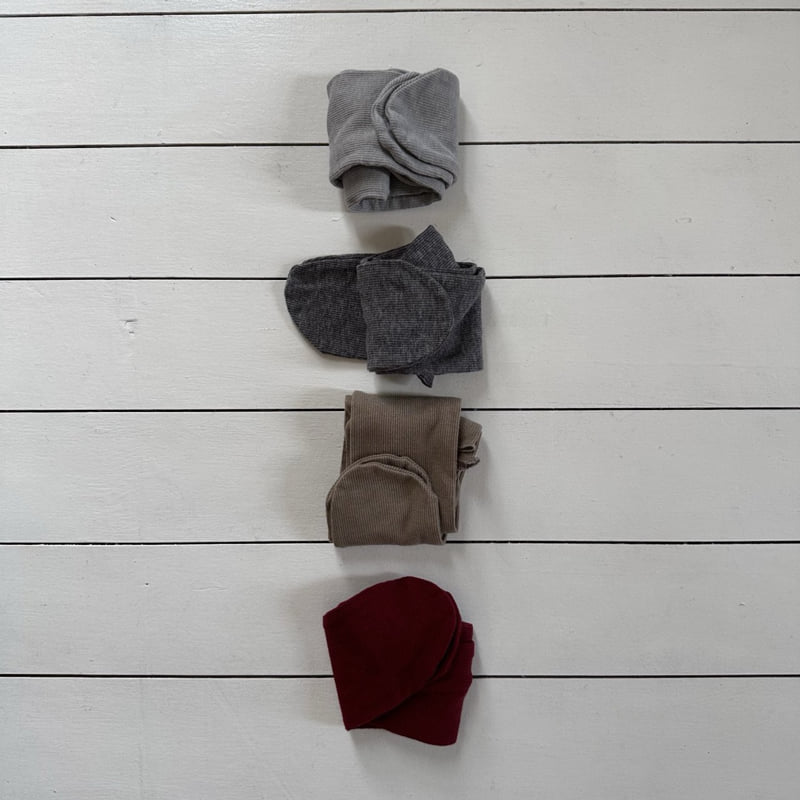 Mini Bongbong - Korean Children Fashion - #magicofchildhood - Euro Ribbed Socks - 4