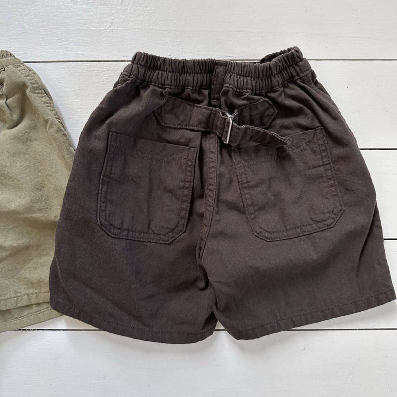 Mini Bongbong - Korean Children Fashion - #minifashionista - Buckle Pants - 4
