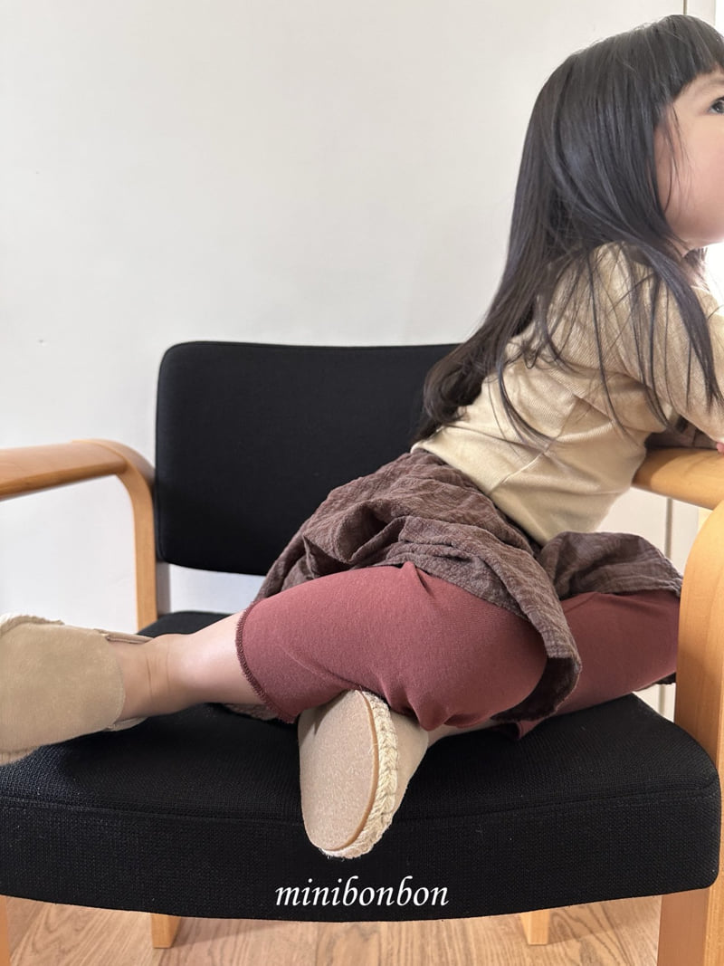 Mini Bongbong - Korean Children Fashion - #stylishchildhood - Falling Leggings - 9