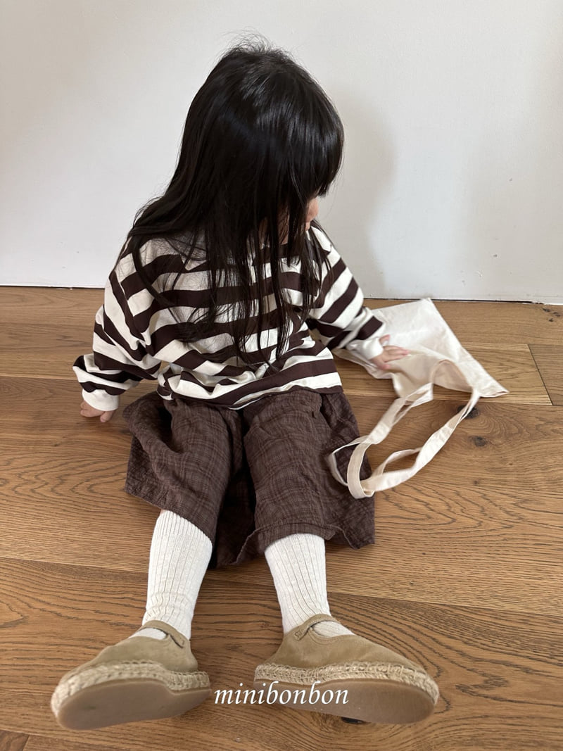 Mini Bongbong - Korean Children Fashion - #stylishchildhood - Mild Collar Tee - 6