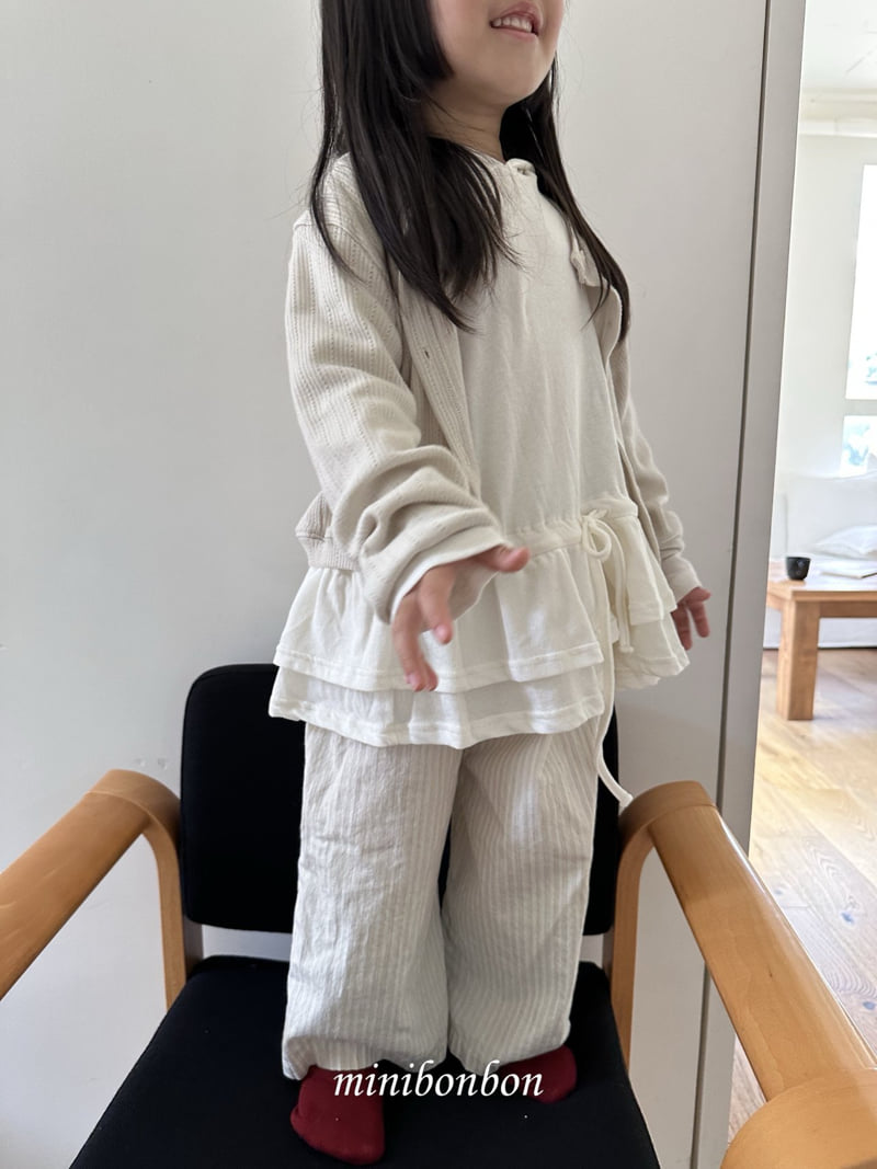 Mini Bongbong - Korean Children Fashion - #todddlerfashion - Frill Kang Kang Hoodie - 8