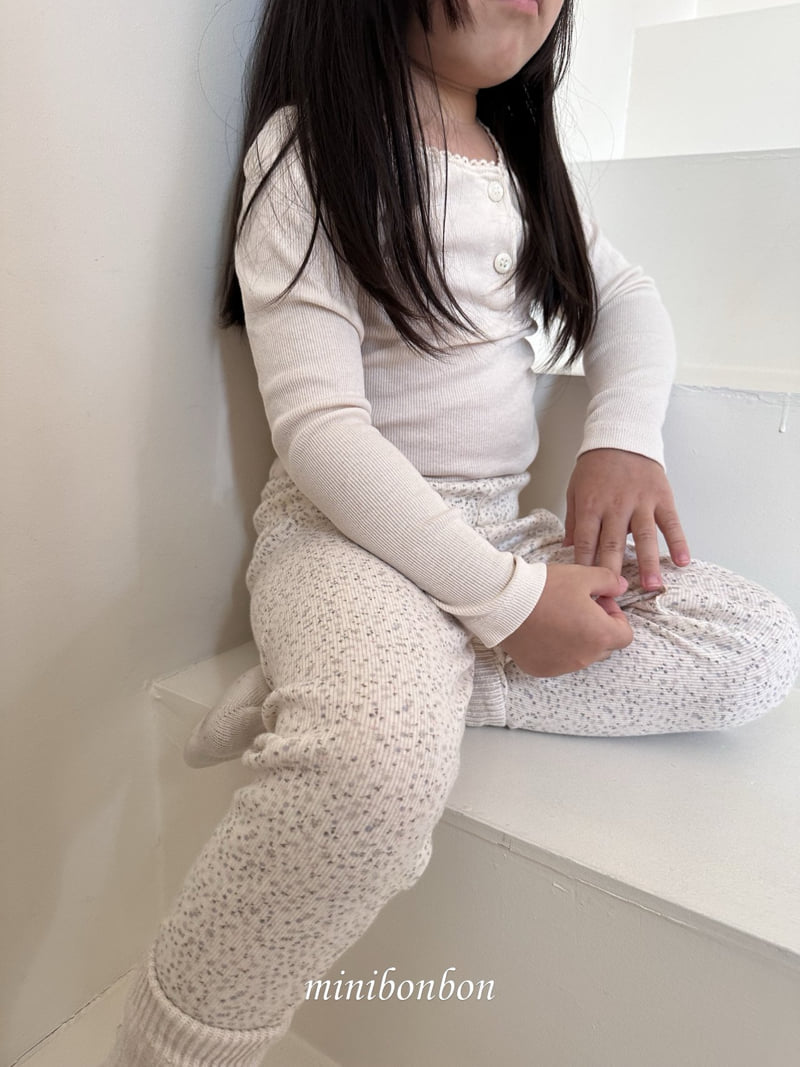 Mini Bongbong - Korean Children Fashion - #toddlerclothing - Falling Leggings - 8