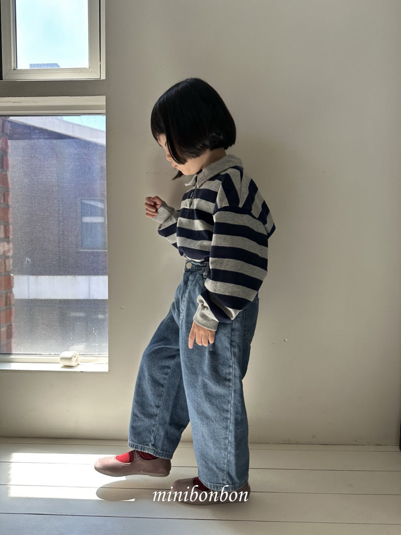 Mini Bongbong - Korean Children Fashion - #toddlerclothing - Hugo Denim Pants