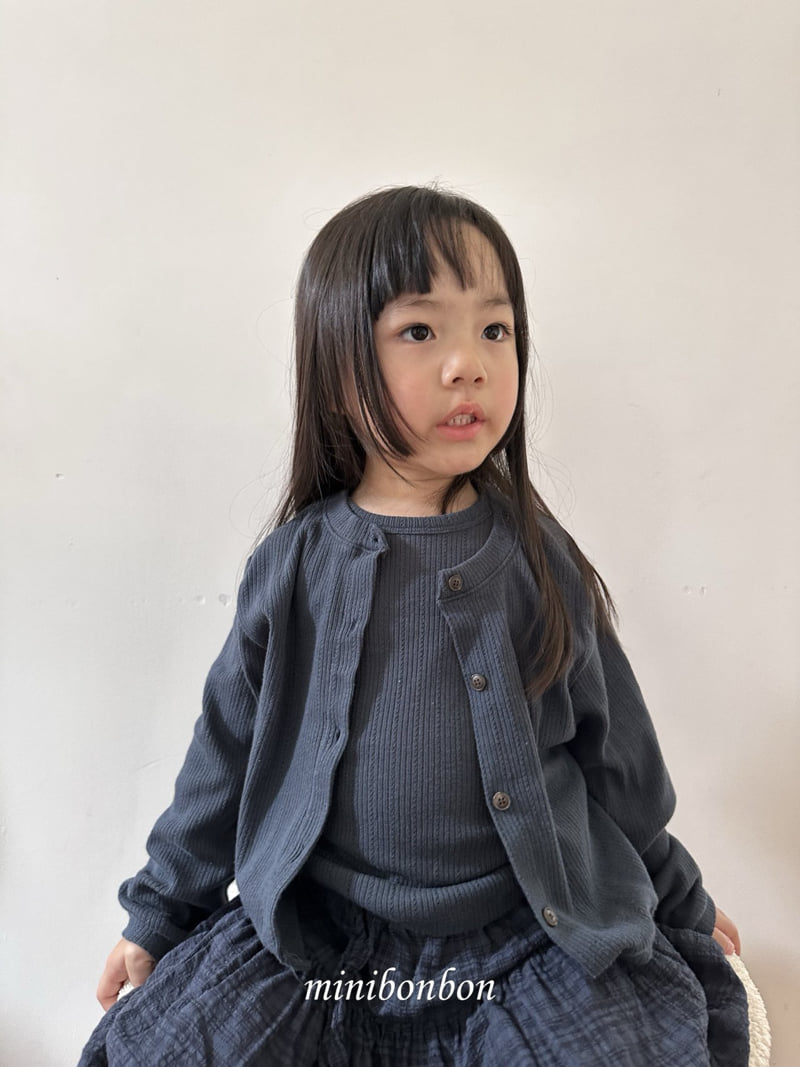 Mini Bongbong - Korean Women Fashion - #vintagekidsstyle - Tori Cardigan (Adult) - 10