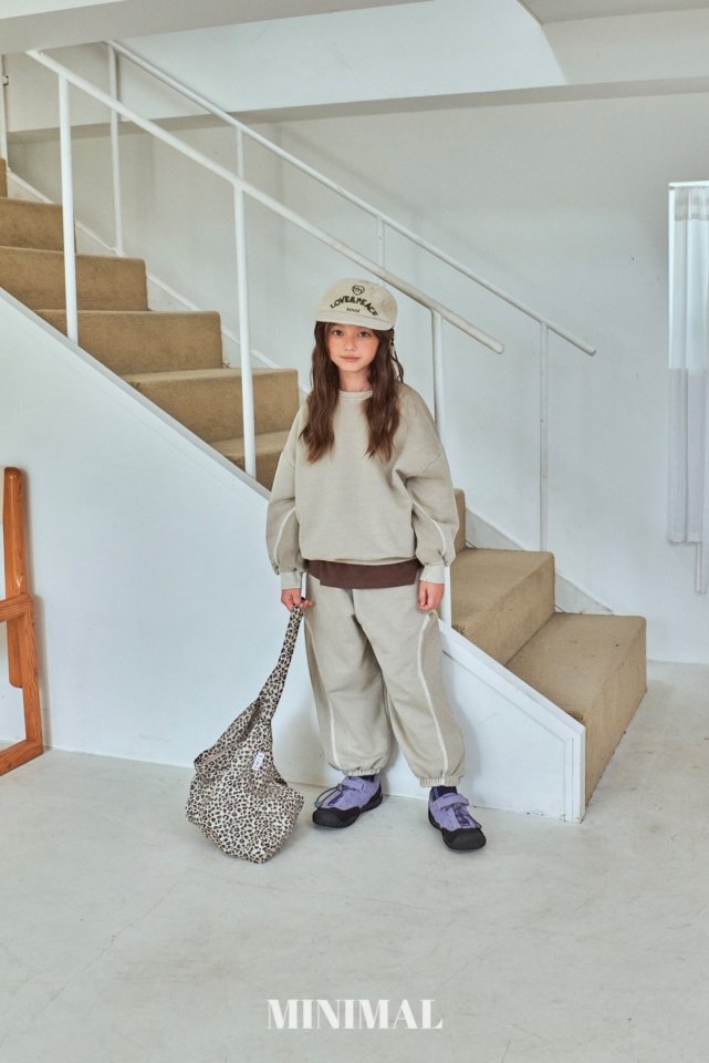 Minimal - Korean Children Fashion - #childofig - Washed Waffle Jogger Pants - 9