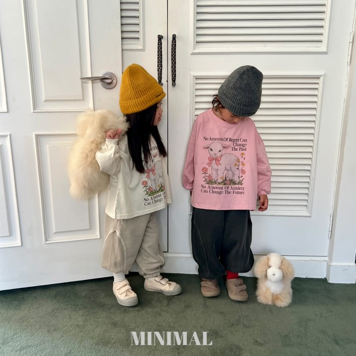 Minimal - Korean Children Fashion - #discoveringself - Washed Waffle Jogger Pants - 12