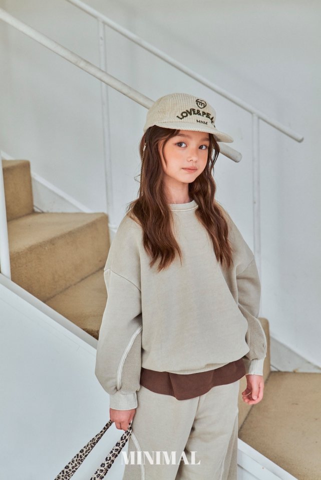 Minimal - Korean Children Fashion - #minifashionista - Washed Waffle Sweatshirt - 7