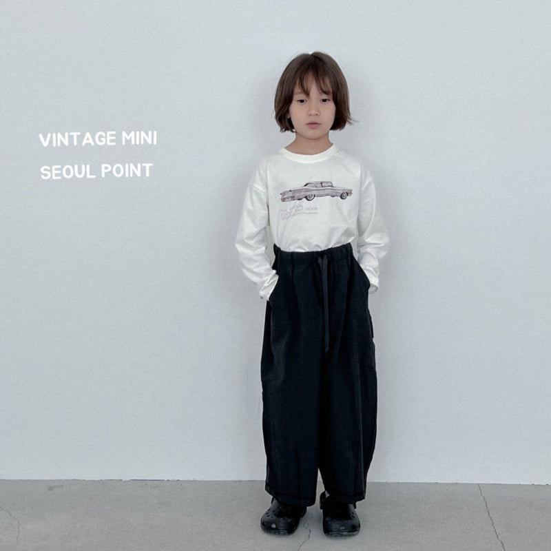 Minipoint - Korean Children Fashion - #Kfashion4kids - Basic Pants - 3