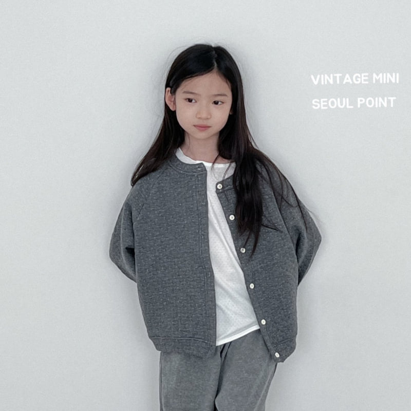 Minipoint - Korean Children Fashion - #Kfashion4kids - Eyelet Cat Butt Tee - 5