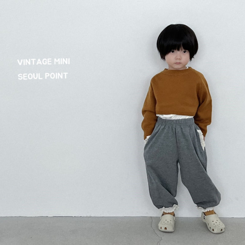 Minipoint - Korean Children Fashion - #Kfashion4kids - Short Knit - 6