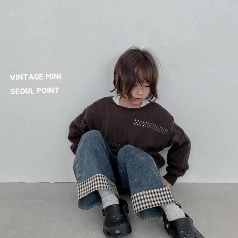 Minipoint - Korean Children Fashion - #Kfashion4kids - Modern Knit Sweater - 12