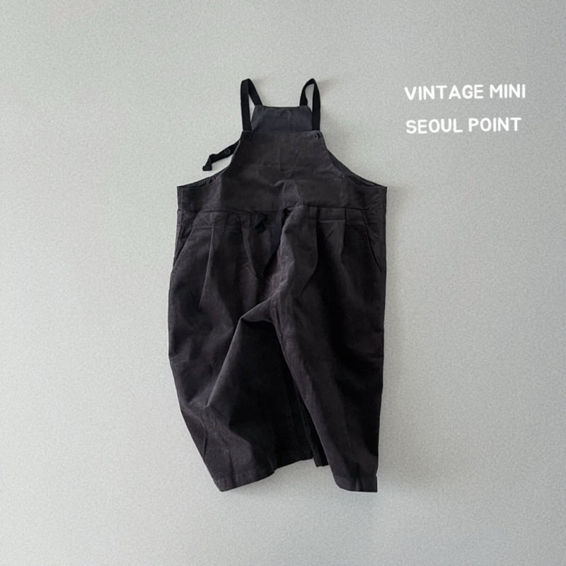 Minipoint - Korean Children Fashion - #childofig - Velvet Overalls