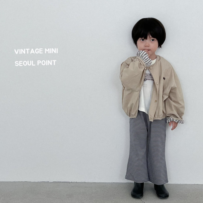 Minipoint - Korean Children Fashion - #prettylittlegirls - Check Name Tag Jacket - 4