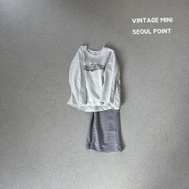 Minipoint - Korean Children Fashion - #childrensboutique - Striped Short Pants - 2
