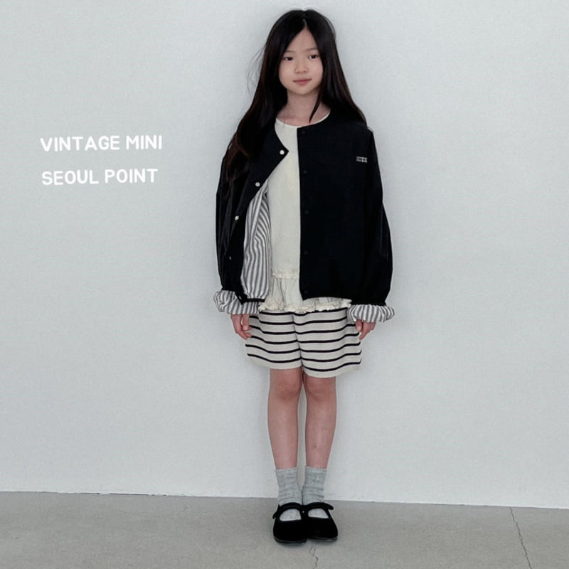 Minipoint - Korean Children Fashion - #childrensboutique - Frill Tee - 8