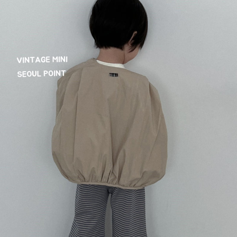 Minipoint - Korean Children Fashion - #childrensboutique - Check Name Tag Jacket - 6