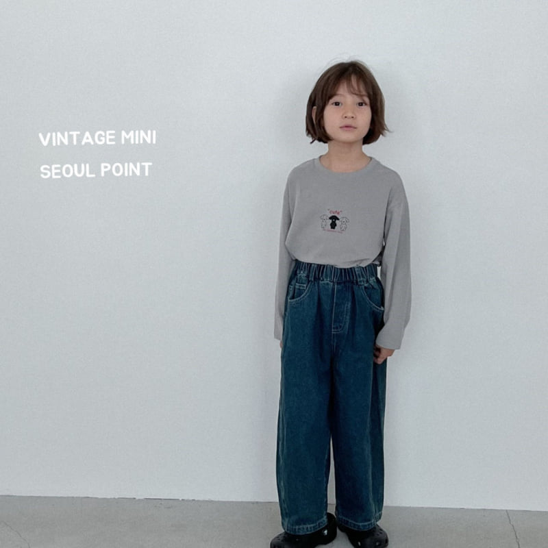 Minipoint - Korean Children Fashion - #designkidswear - Three Puppies Tee - 8