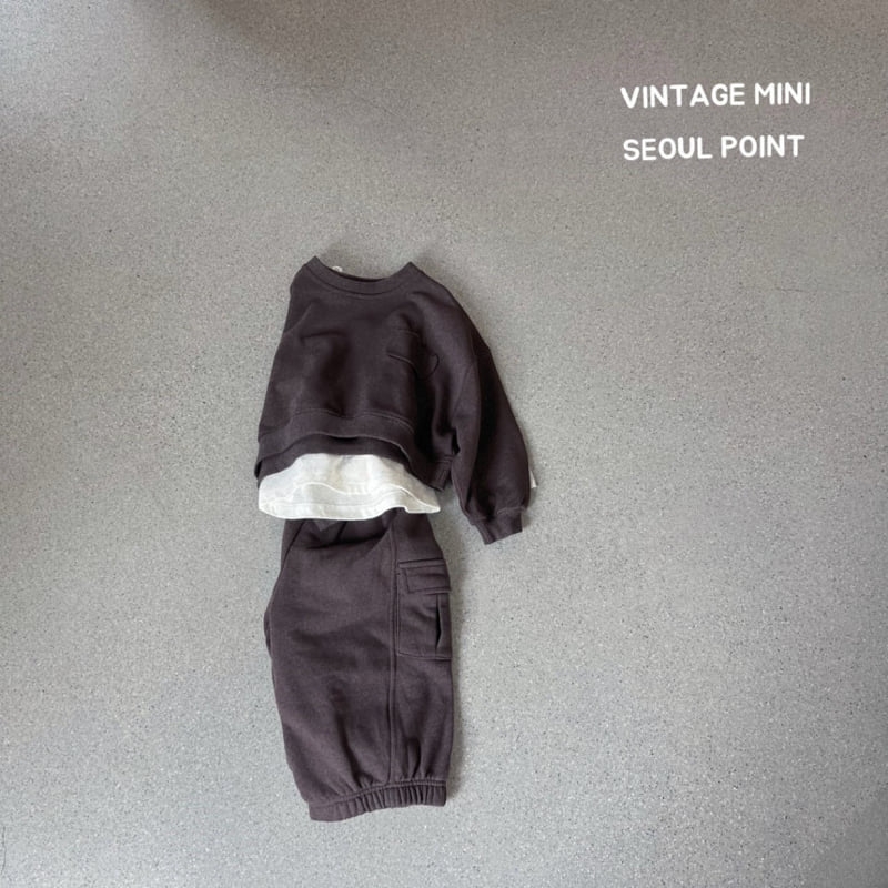 Minipoint - Korean Children Fashion - #designkidswear - Oatmeal Utility Pants - 2