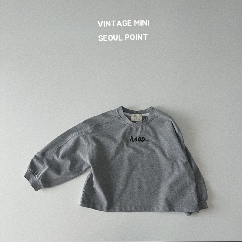 Minipoint - Korean Children Fashion - #designkidswear - AOOD Tee