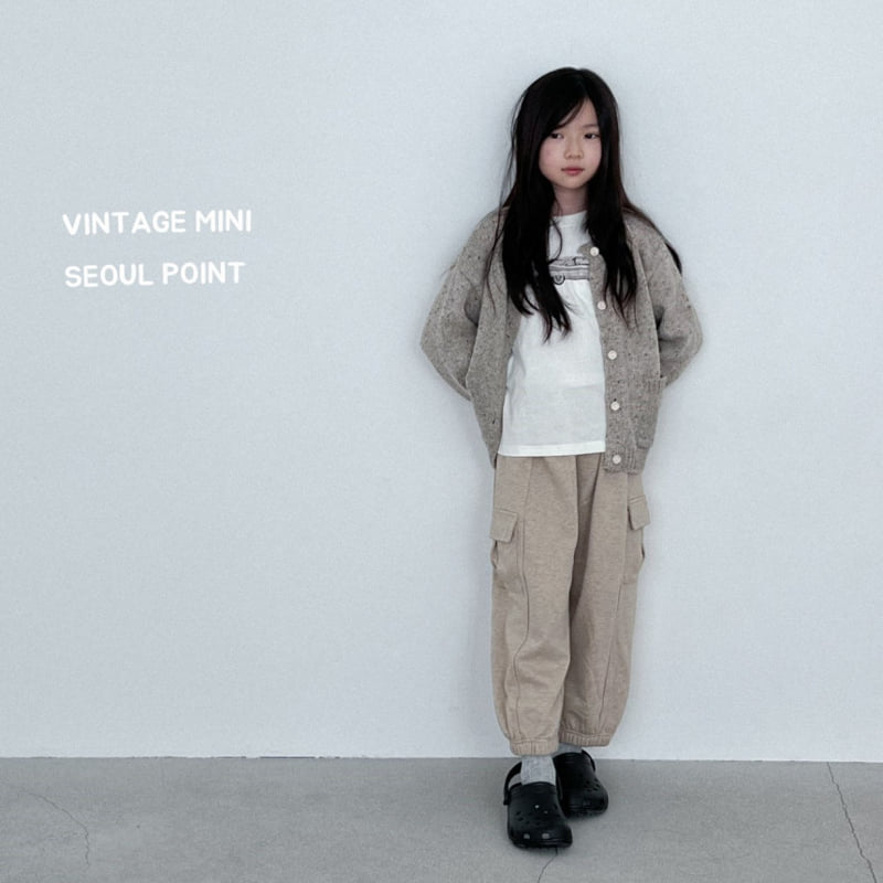 Minipoint - Korean Children Fashion - #designkidswear - Popcorn Knit Cardigan - 6