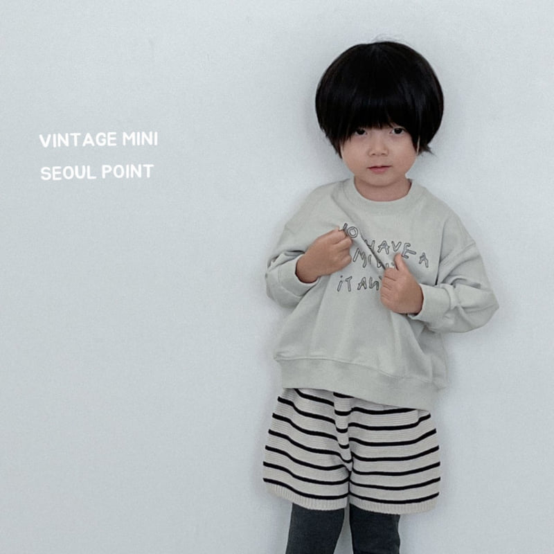 Minipoint - Korean Children Fashion - #discoveringself - Striped Knit Shorts - 11