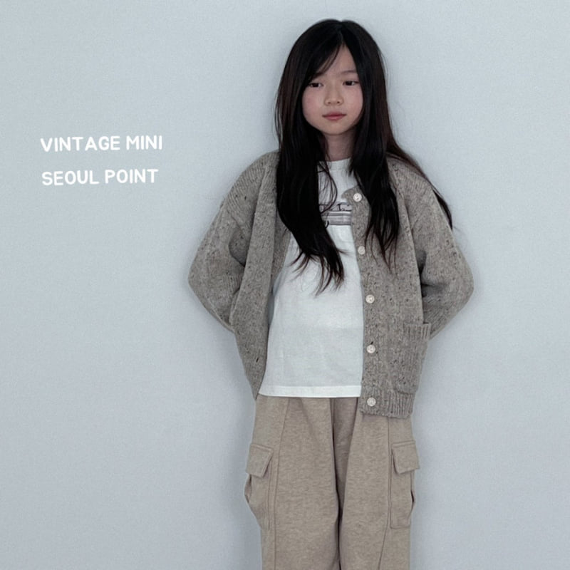 Minipoint - Korean Children Fashion - #discoveringself - Popcorn Knit Cardigan - 7
