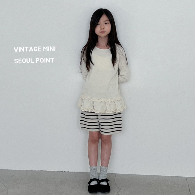 Minipoint - Korean Children Fashion - #fashionkids - Frill Tee - 11
