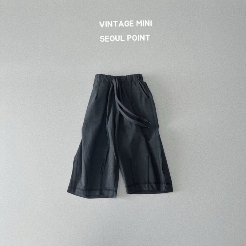 Minipoint - Korean Children Fashion - #kidsstore - Basic Pants