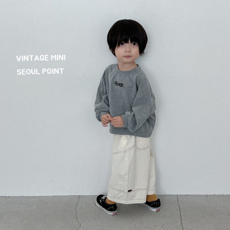 Minipoint - Korean Children Fashion - #kidsstore - Raw Edge Denim Pants - 8