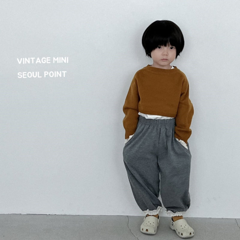 Minipoint - Korean Children Fashion - #kidsshorts - Short Knit - 4