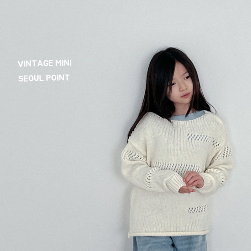 Minipoint - Korean Children Fashion - #kidsstore - Modern Knit Sweater - 10
