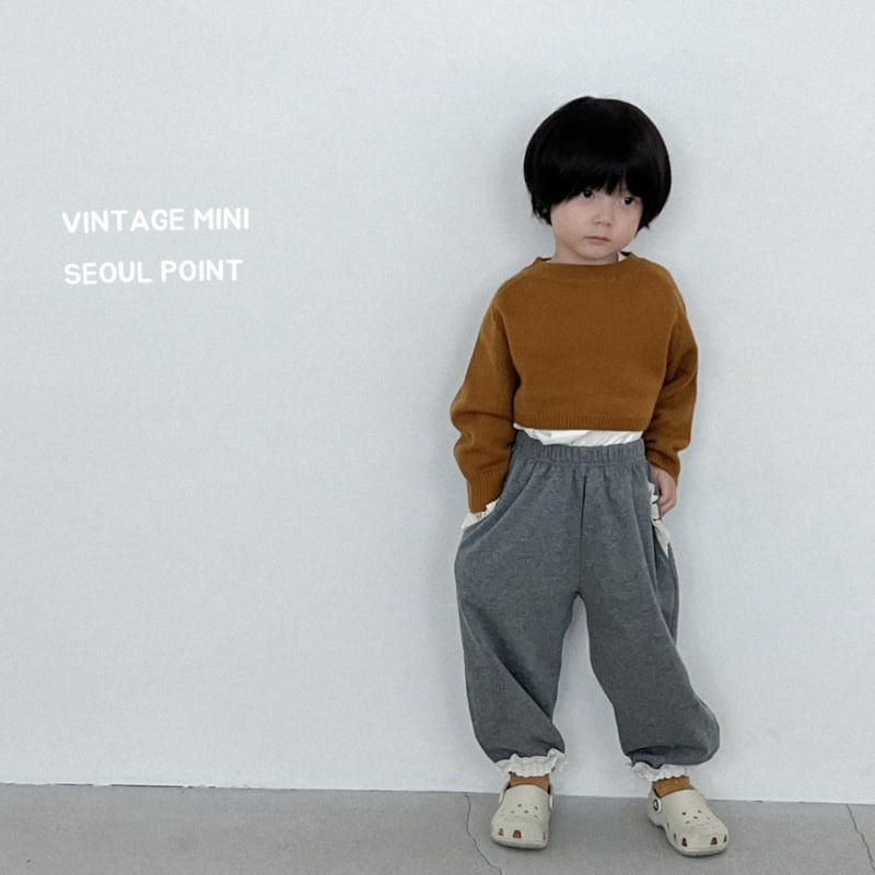 Minipoint - Korean Children Fashion - #kidzfashiontrend - Short Knit - 5