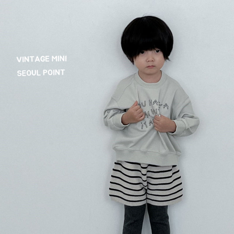 Minipoint - Korean Children Fashion - #magicofchildhood - MINUTE Sweatshirt - 5