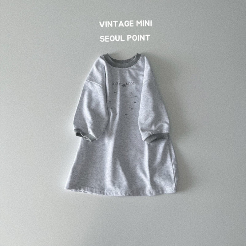 Minipoint - Korean Children Fashion - #magicofchildhood - Heart Number Terry One-piece