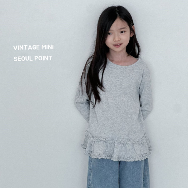 Minipoint - Korean Children Fashion - #minifashionista - Side Denim Pants - 5