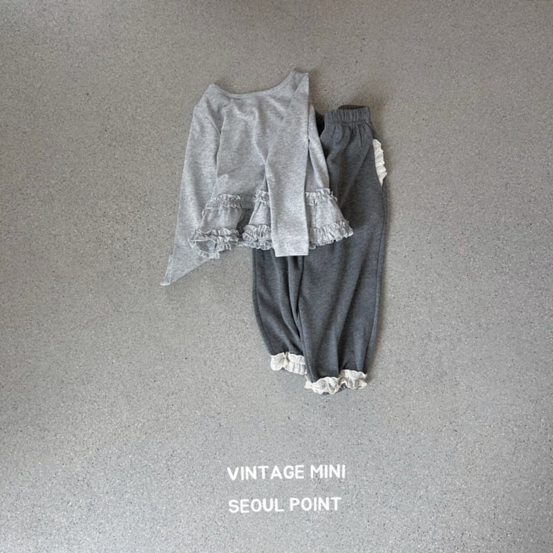 Minipoint - Korean Children Fashion - #magicofchildhood - Frill Tee - 4