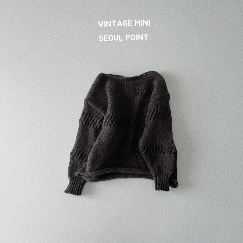 Minipoint - Korean Children Fashion - #minifashionista - Modern Knit Sweater