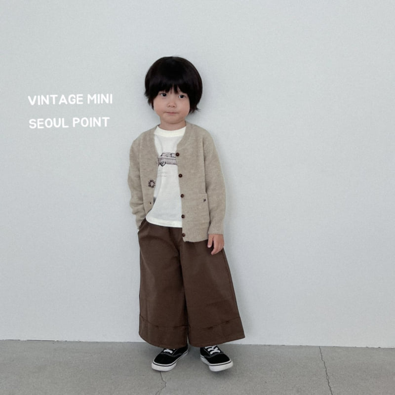 Minipoint - Korean Children Fashion - #prettylittlegirls - Wide Hem Pants - 8