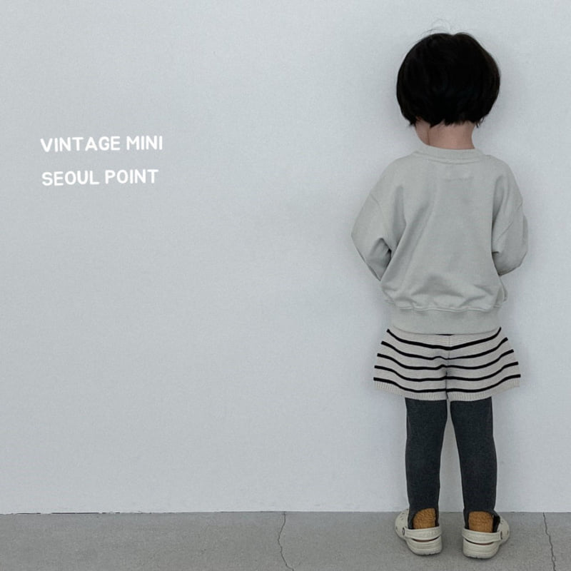 Minipoint - Korean Children Fashion - #stylishchildhood - MINUTE Sweatshirt - 10