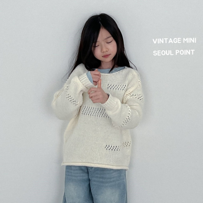 Minipoint - Korean Children Fashion - #todddlerfashion - Knee Denim Pants - 11
