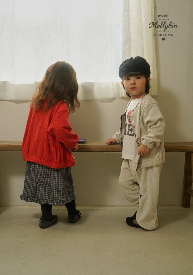 Mollybin - Korean Children Fashion - #Kfashion4kids - Leah Check Skirt - 8