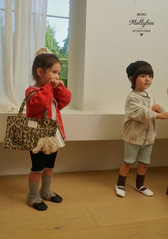 Mollybin - Korean Children Fashion - #stylishchildhood - Tiger Pleats Bag - 4