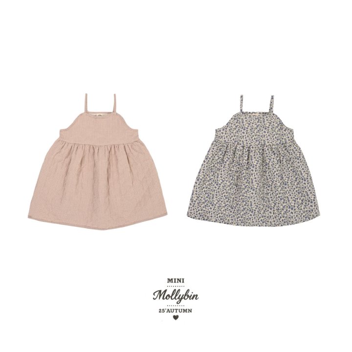 Mollybin - Korean Children Fashion - #designkidswear - New Celine Quilted One-piece