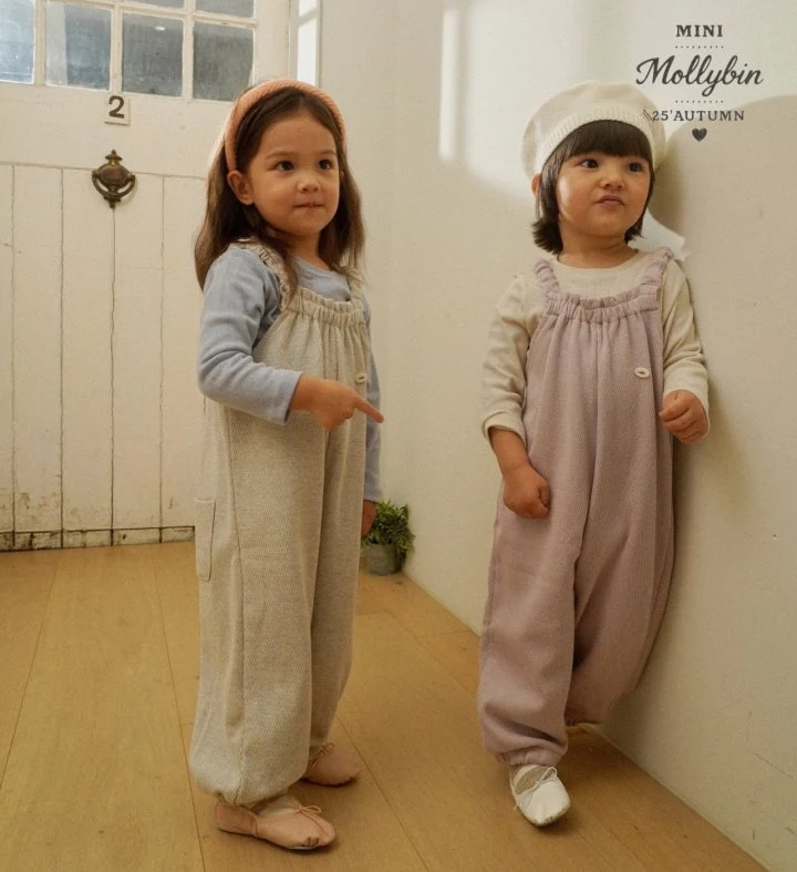 Mollybin - Korean Children Fashion - #kidsstore - Doodle Jumpsuit