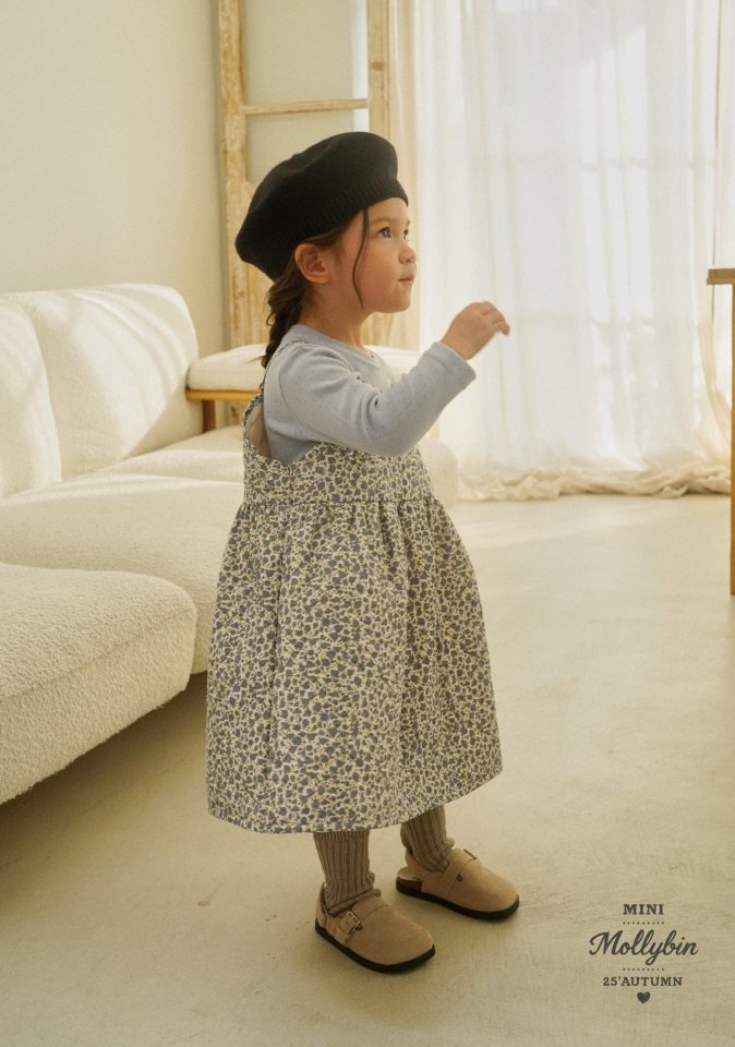 Mollybin - Korean Children Fashion - #minifashionista - New Celine Quilted One-piece - 10