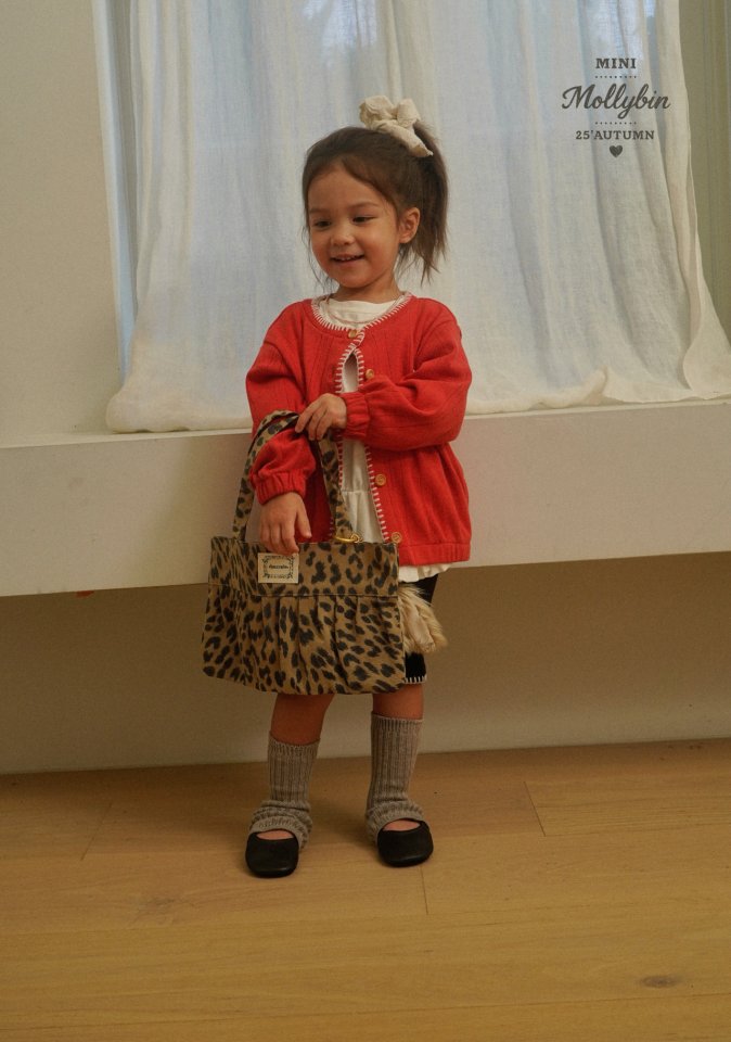 Mollybin - Korean Children Fashion - #stylishchildhood - Tiger Pleats Bag - 3