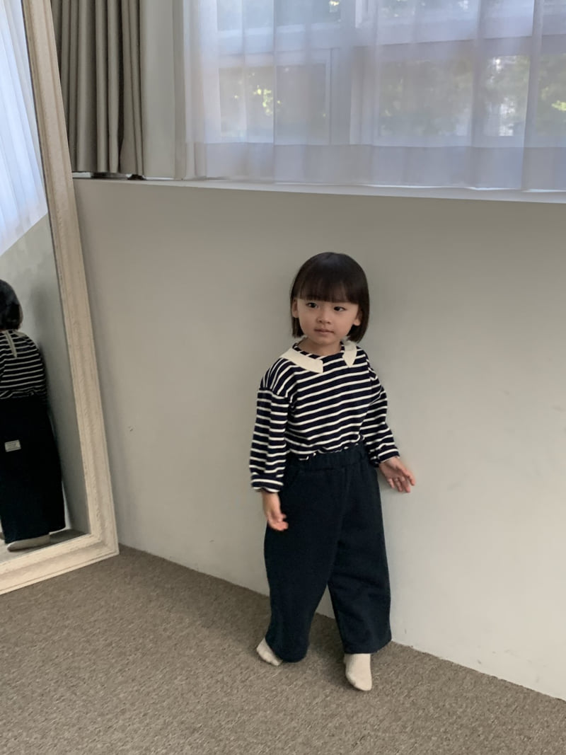 Mome - Korean Children Fashion - #Kfashion4kids - Sailor Stripe Tee - 11